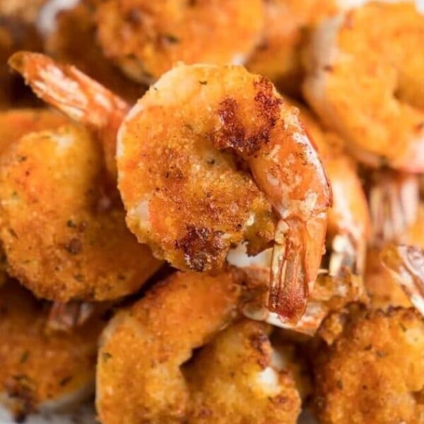 Fried shrimp in air fryer