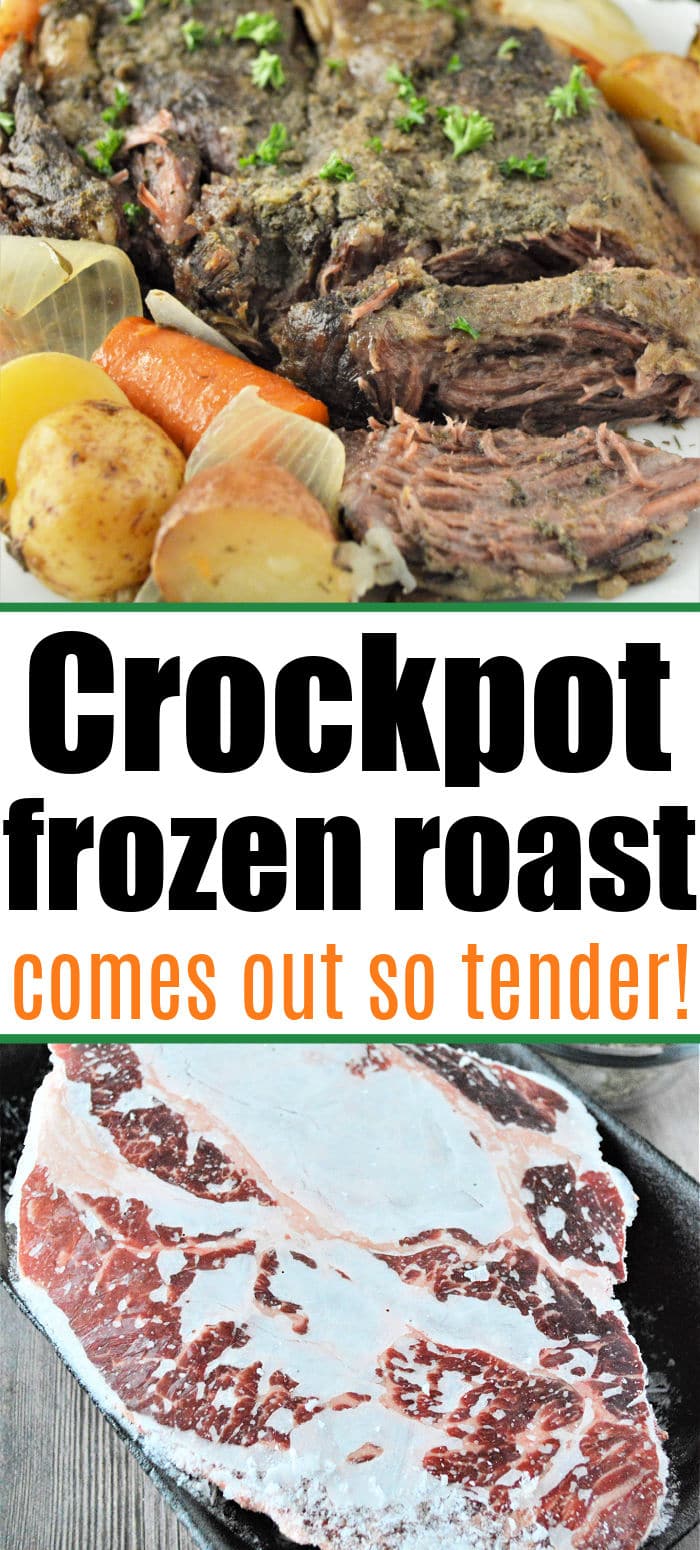 Frozen Roast in Slow Cooker · The Typical Mom