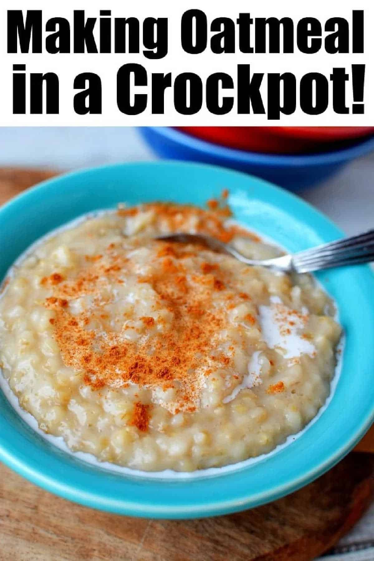 Slow Cooker Steel Cut Oats Cook Time with Milk or Cream