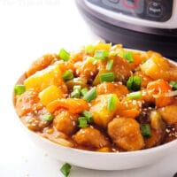 sweet and sour chicken instant pot