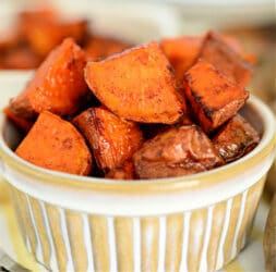 Air Fryer Sweet Potato Cubes - Ninja Foodi Sweet Potato Cubes