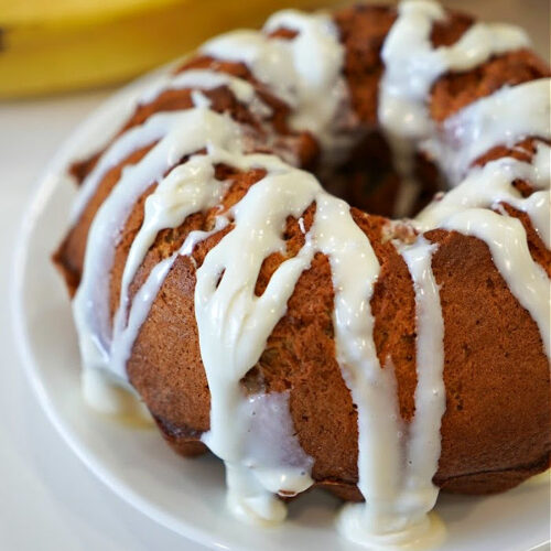 Easy Air Fryer Banana Bread Bundt Ninja Foodi Banana Bread