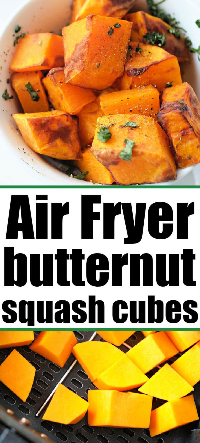 Air Fryer Butternut Squash Cubes Ninja Foodi Butternut Squash