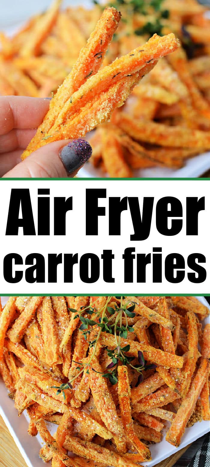 Crispy Air Fryer Carrot Fries Ninja Foodi Carrot Fries