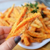 air fryer carrot fries