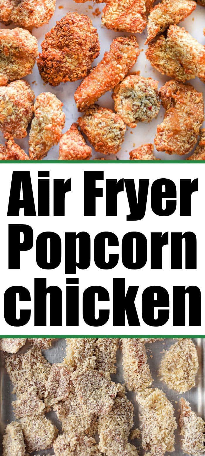 Homemade Air Fryer Popcorn Chicken Bites Ninja Foodi