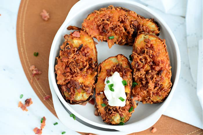 double stuffed potatoes