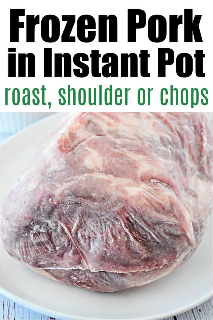 Frozen Pork Roast Instant Pot