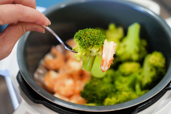 Instant pot discount shrimp and broccoli