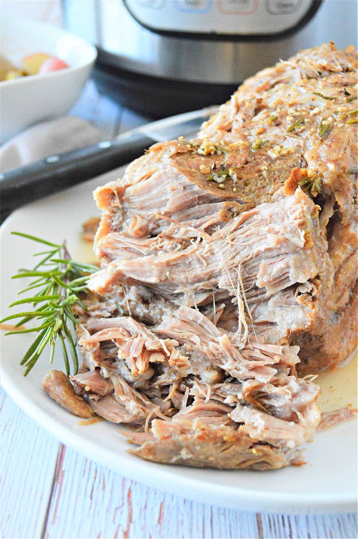 How to Cook Tender Instant Pot Frozen Pork Shoulder!