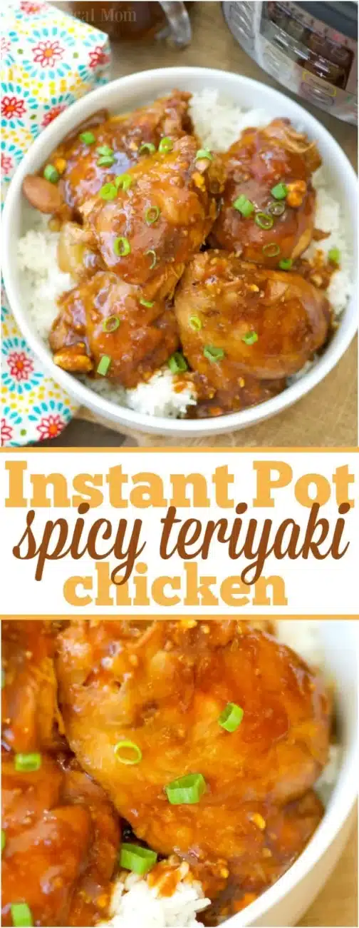 Instant Pot Spicy Teriyaki Chicken Thighs - Ninja Foodi Spicy Chicken