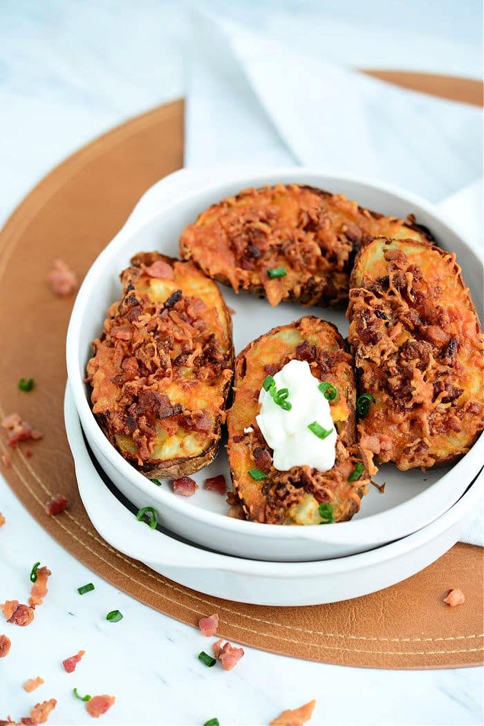 loaded potato skins