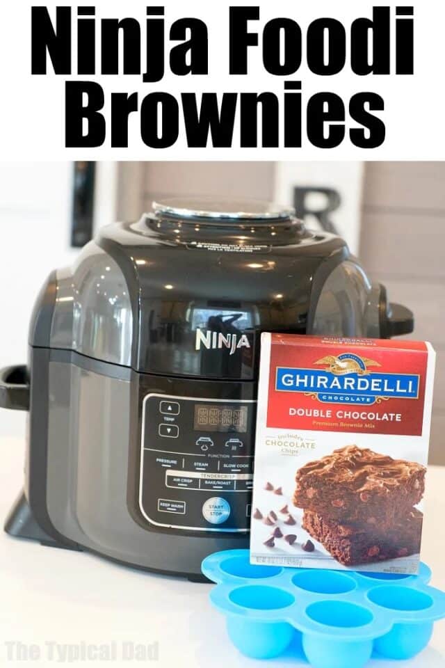 Ninja Foodi Brownies Pressure Cooker AND Air Fryer Methods