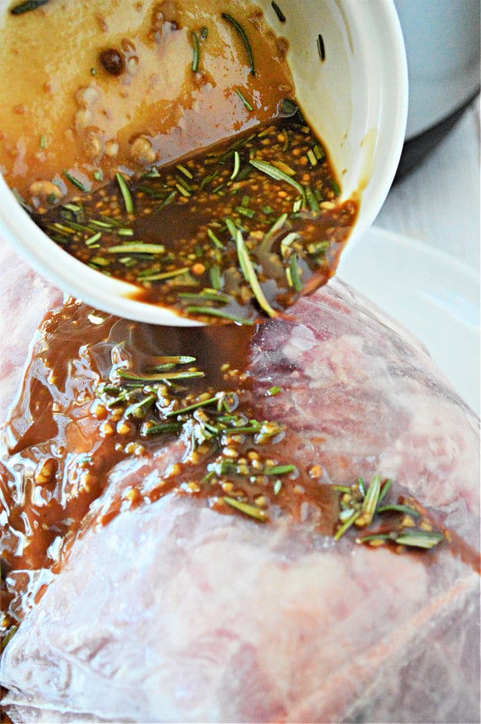 pressure cooker frozen pork shoulder