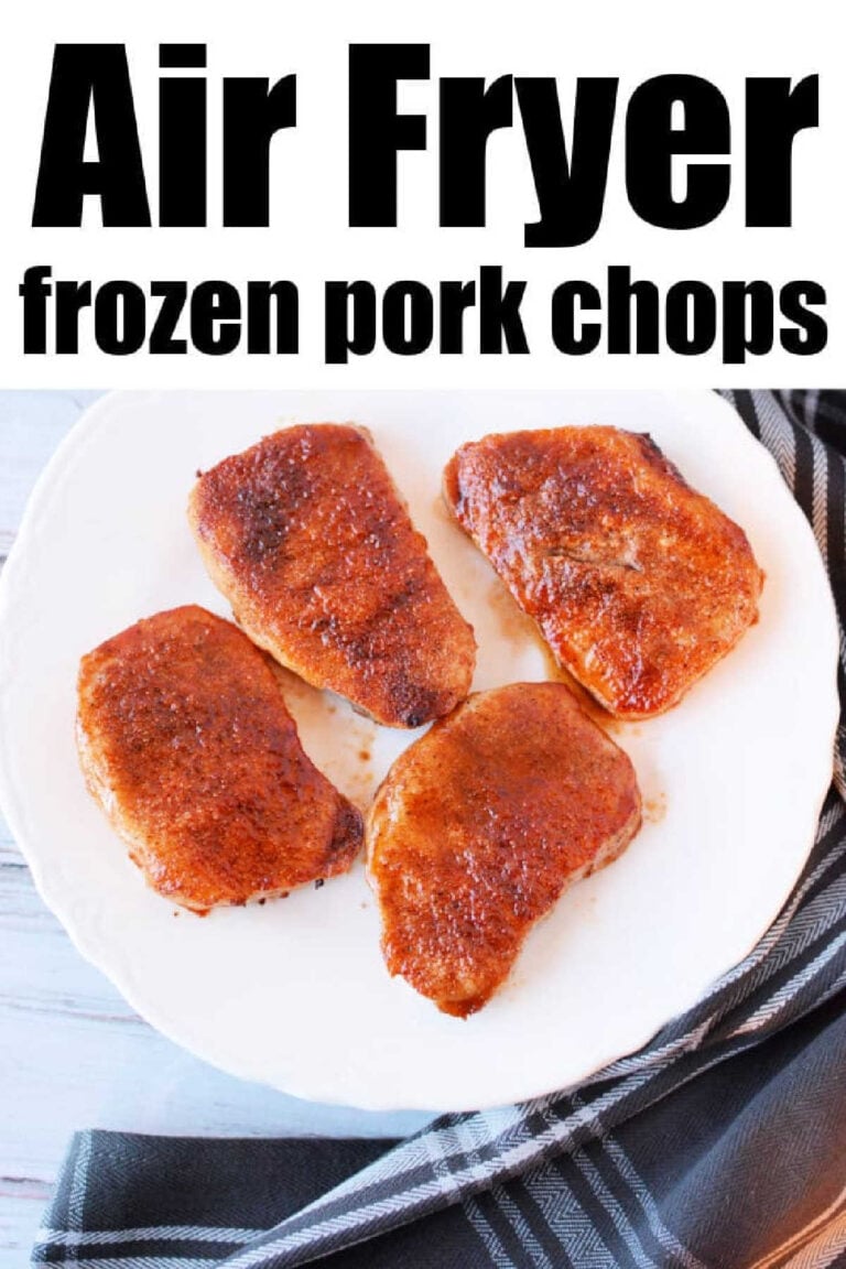 Frozen Pork Chops in Air Fryer Ninja Foodi Frozen Pork Chops