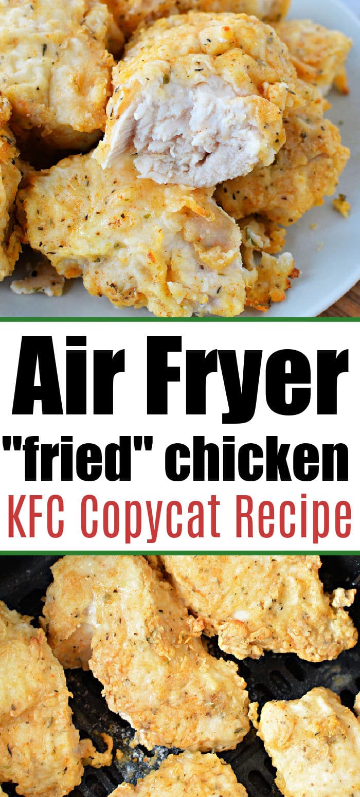 KFC Copycat Air Fryer Fried Chicken Breast
