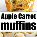 apple carrot muffins