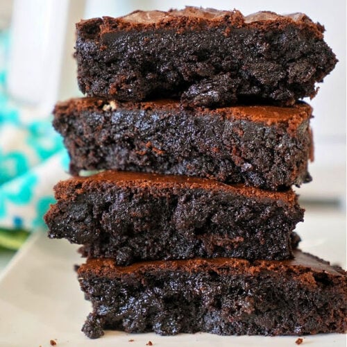 Boxed Air Fryer Brownies From Mix Ninja Foodi Brownies