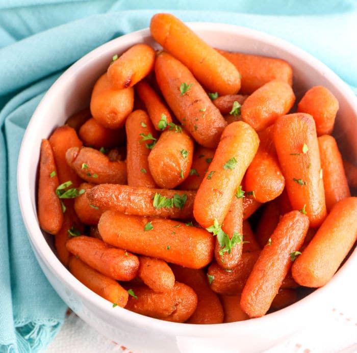 Crockpot Express Glazed Carrots - Simple and Seasonal