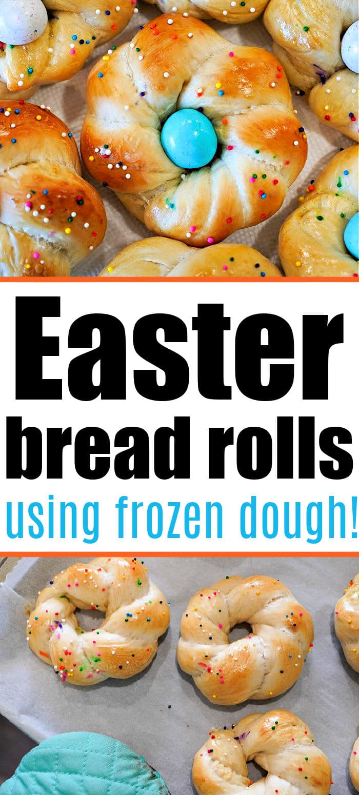 EASY Mini Easter Egg Bread Recipe Using Frozen Dough