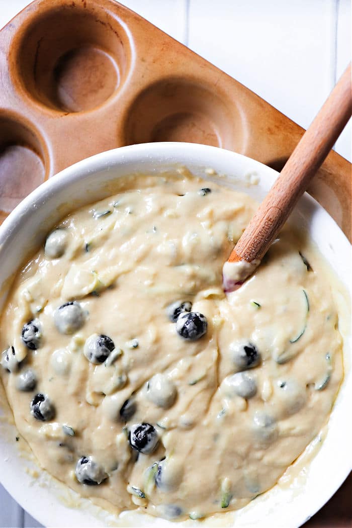 homemade blueberry muffins