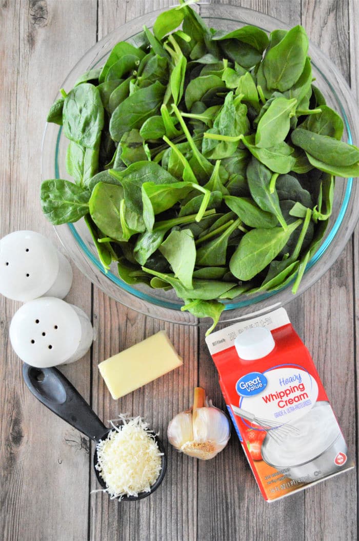 how to make creamed spinach