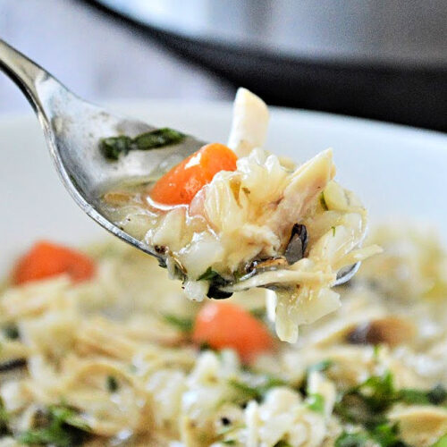 Instant Pot Chicken Rice Soup Ninja Foodi Chicken Rice Soup