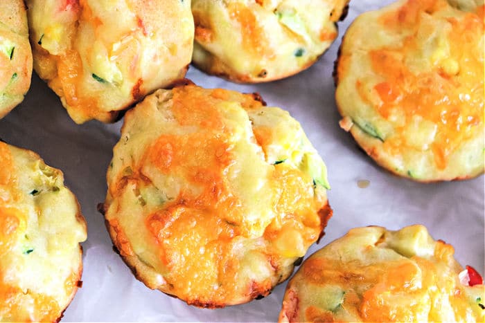 cheese veggie muffins