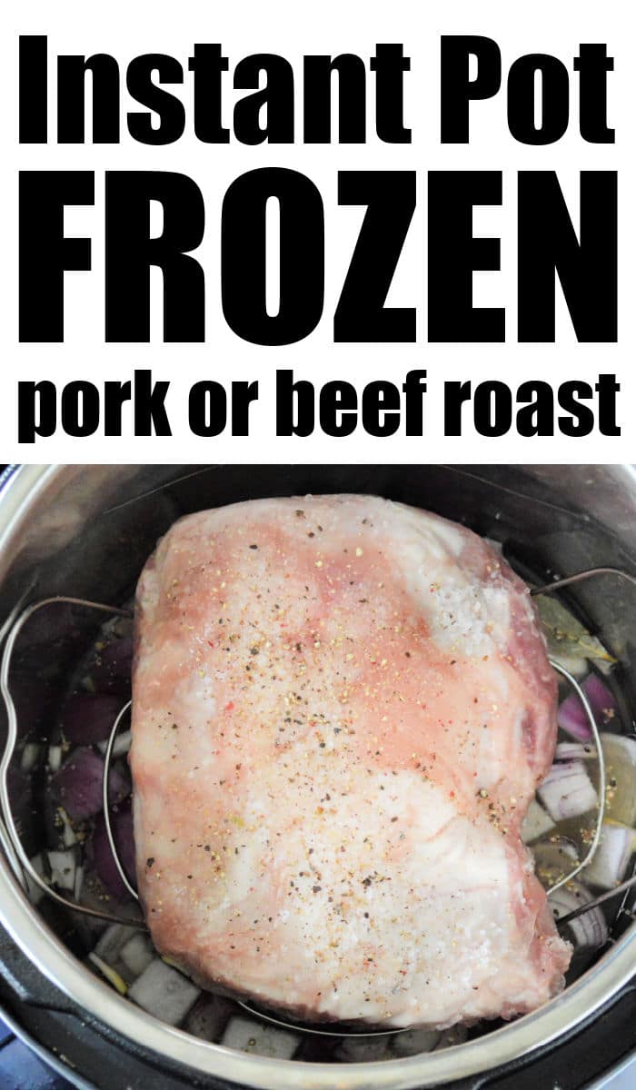 instant pot pork roast recipe frozen