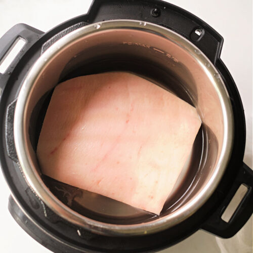 Pork rashers pressure cheap cooker