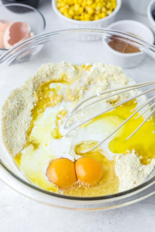 Jiffy Cornbread in Cast Iron Skillet · The Typical Mom