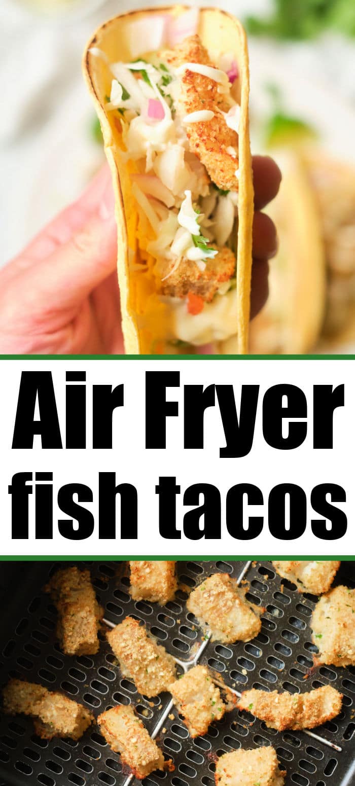 Air Fryer Fish Tacos with Tilapia or Cod Ninja Foodi Fish Tacos