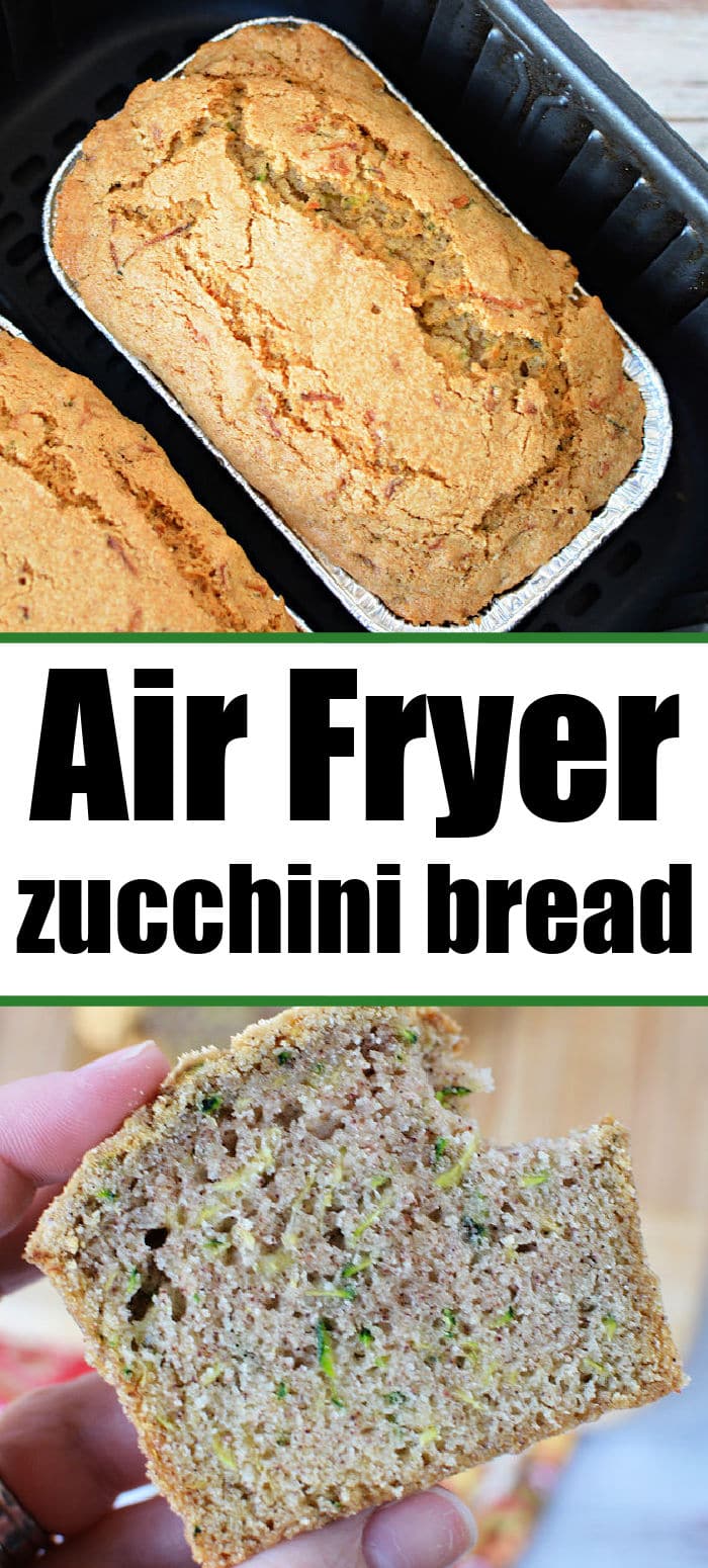 Homemade Air Fryer Zucchini Bread Ninja Foodi Zucchini Bread