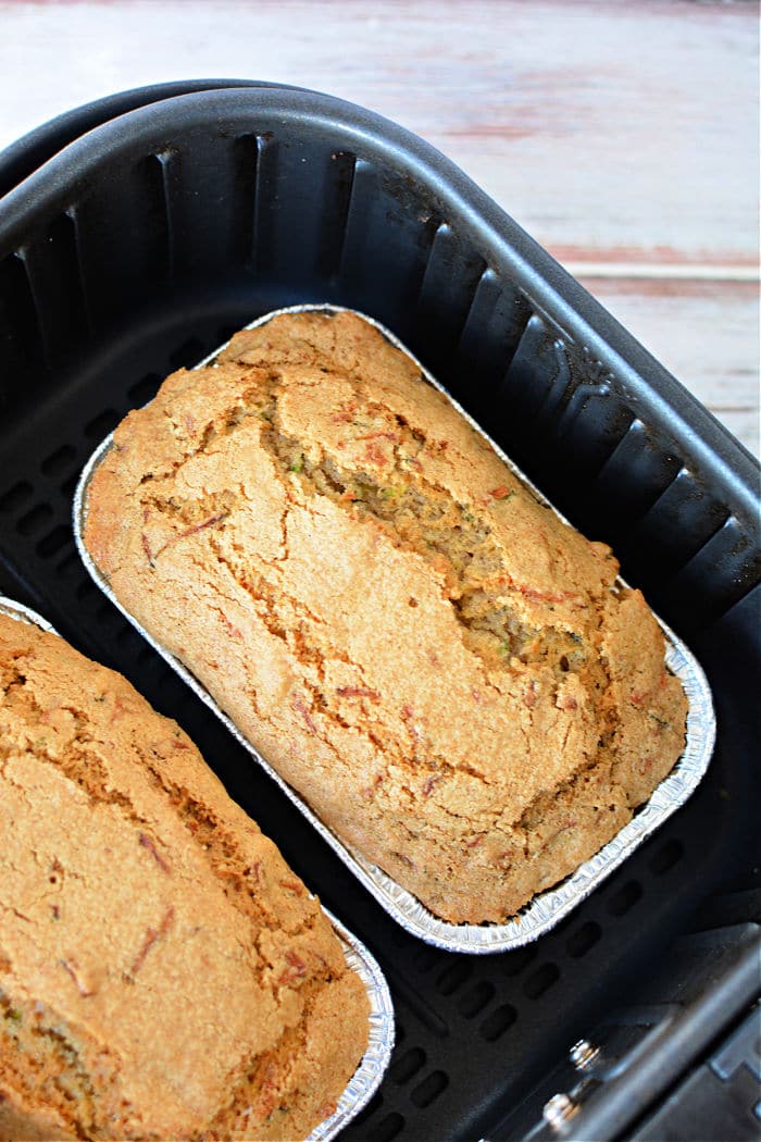 Homemade Air Fryer Zucchini Bread - Ninja Foodi Zucchini Bread