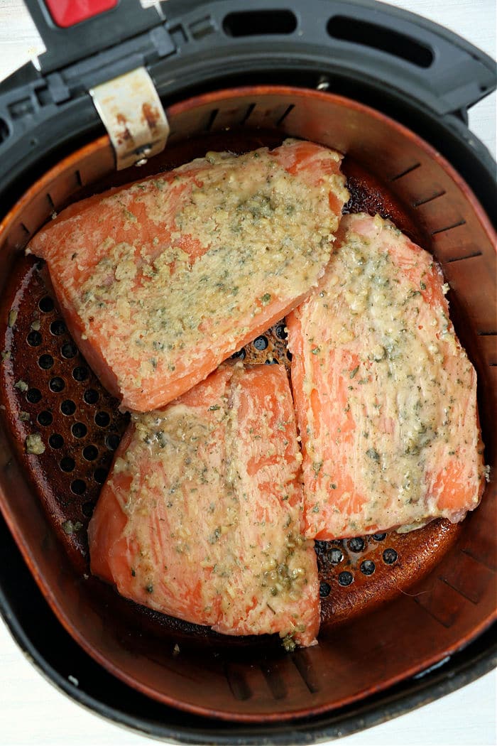 Frozen Salmon in Air Fryer - Ninja Foodi Frozen Salmon