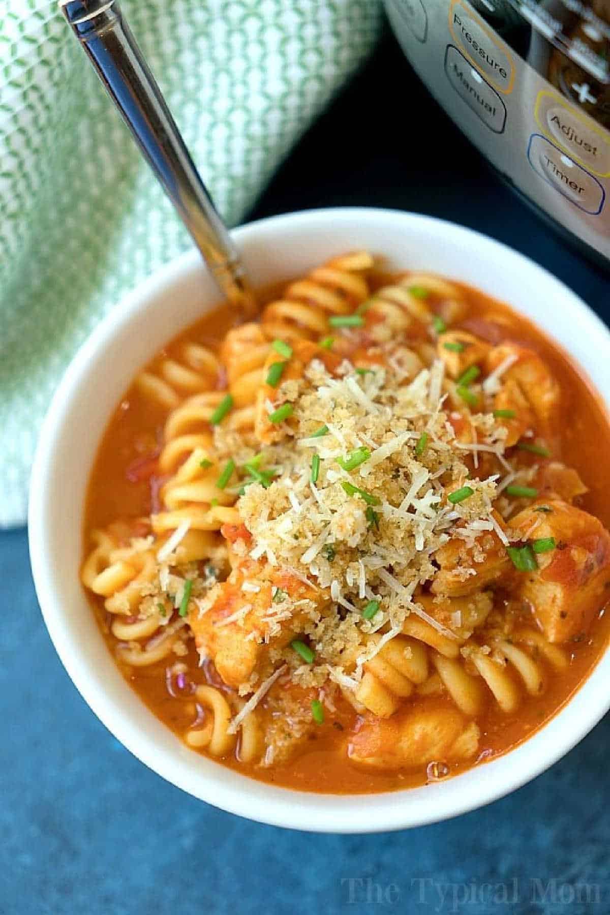 Instant pot discount chicken parmesan spaghetti