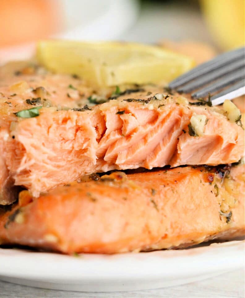 Instant Pot Frozen Salmon Recipe - Ninja Foodi Frozen Salmon