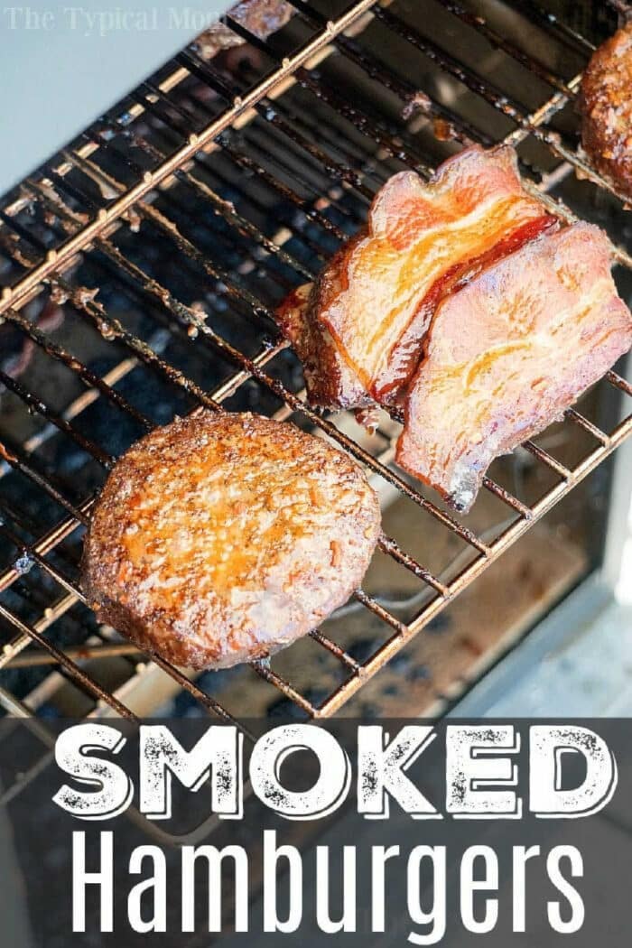 Traeger smoked outlet burgers