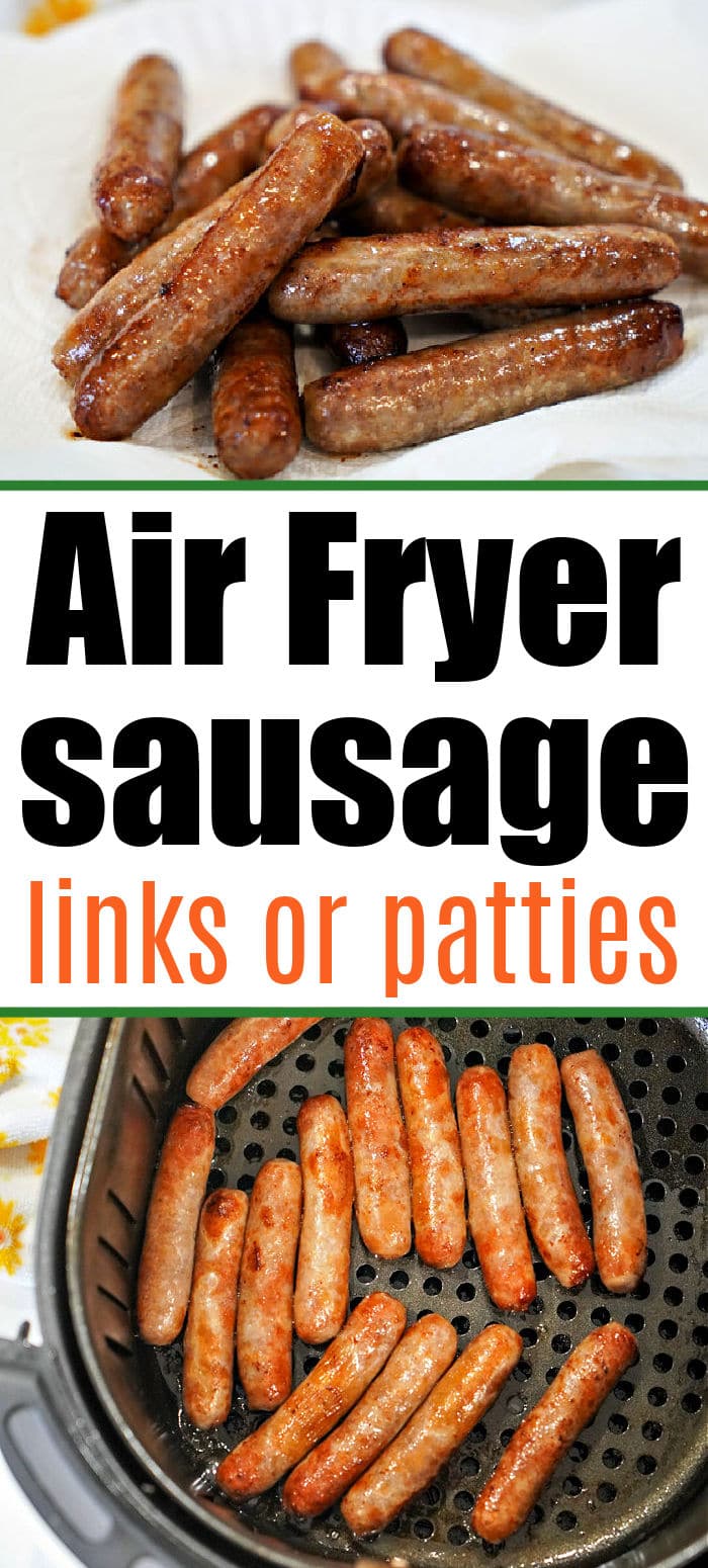 Jimmy Dean Sausage Links in Air Fryer Ninja Foodi Sausage Links