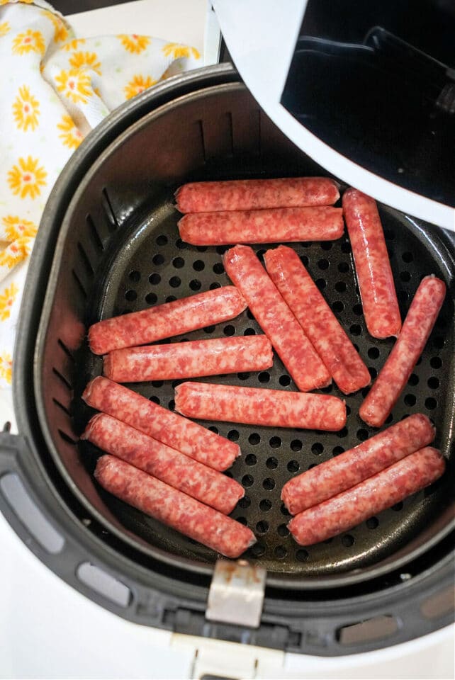 Jimmy Dean Sausage Links in Air Fryer Ninja Foodi Sausage Links