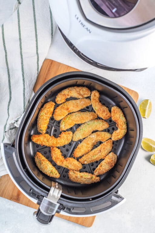 Air Fryer Avocado Fries Ninja Foodi Fried Avocado Fried Avocado