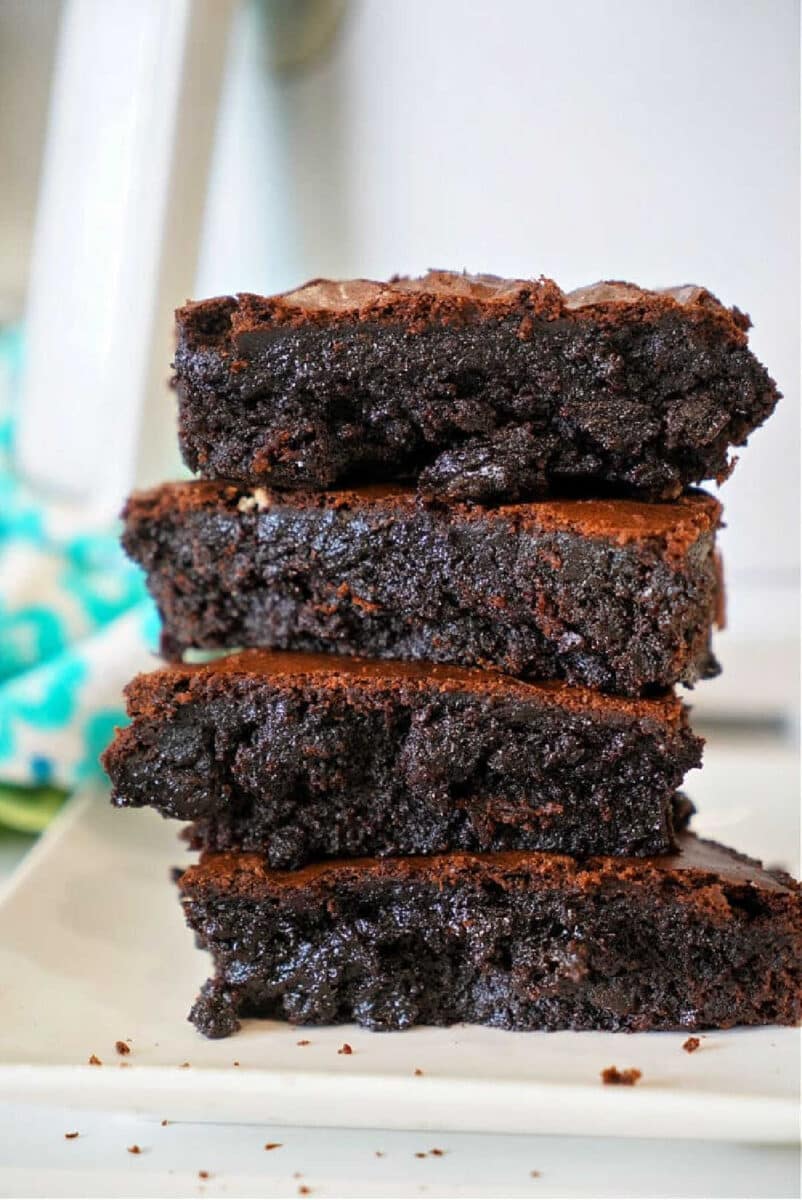 How to Make Brownies out of Cake Mix - Fudgy Cake Mix Brownies