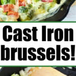 cast iron brussel sprouts