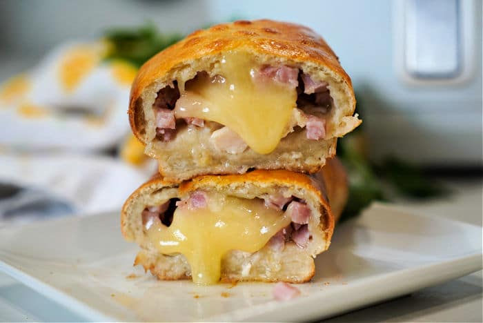 Homemade Hot Pockets with Chicken Cordon Bleu