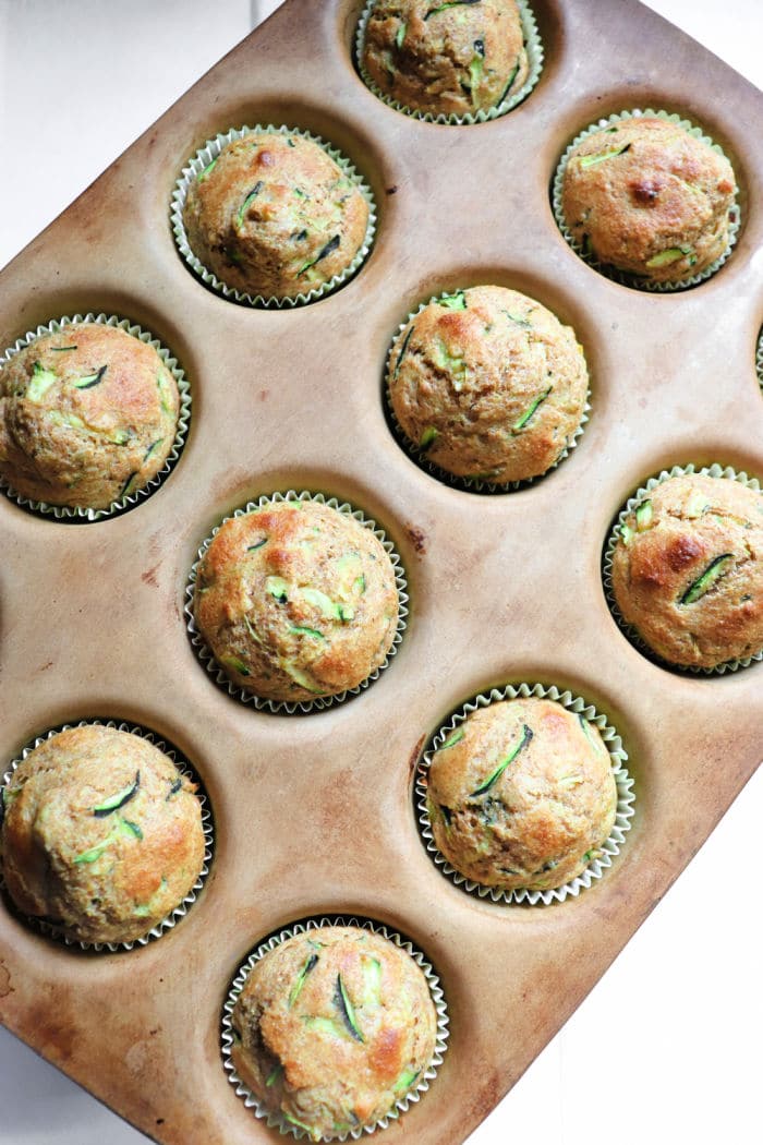 easy zucchini muffins