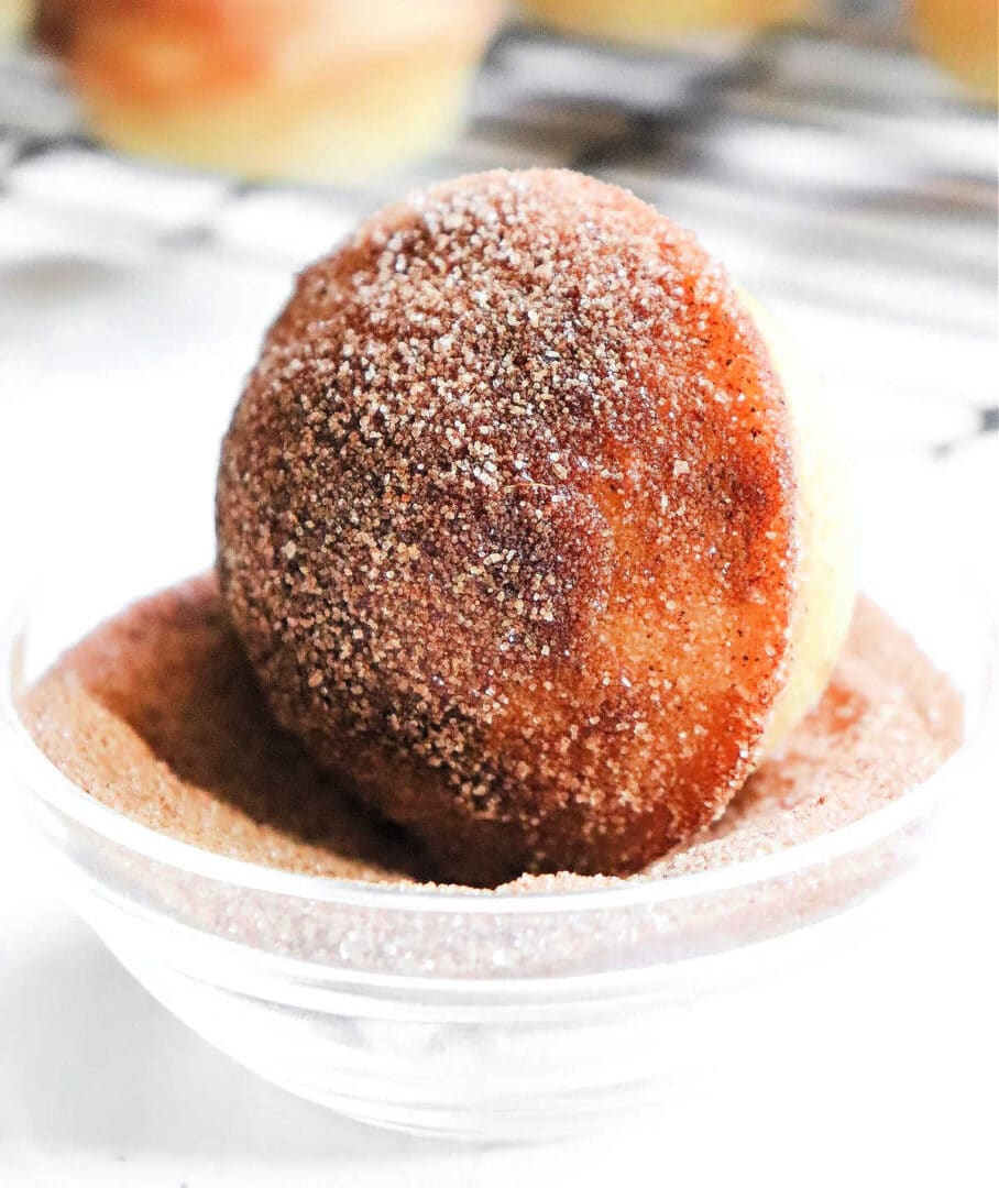 Cinnamon Sugar Donut Muffins Copycat Dunkin Donuts in Muffin