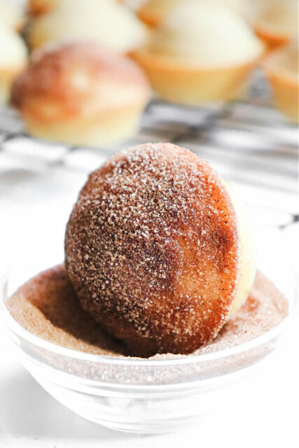 Cinnamon Sugar Donut Muffins - Copycat Dunkin Donuts in Muffin