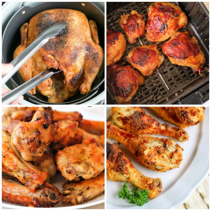 How to Cook Chicken in an Air Fryer Ninja Foodi - Fresh or Frozen