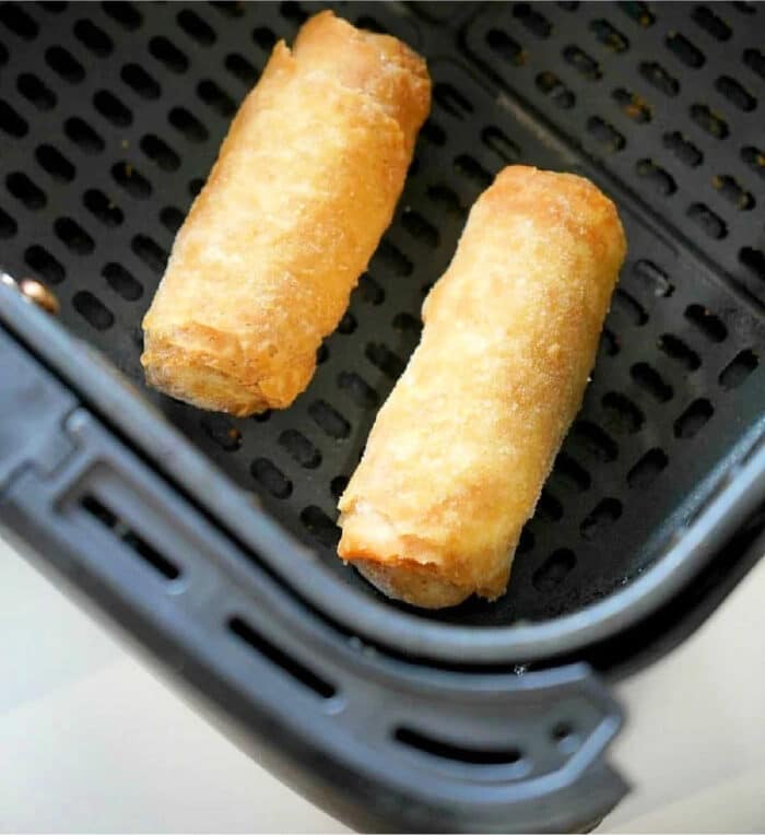 ninja foodi frozen egg rolls