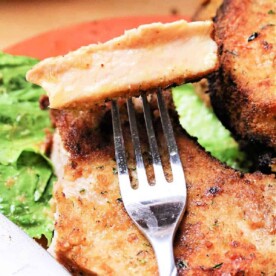 shake and bake air fryer pork chops